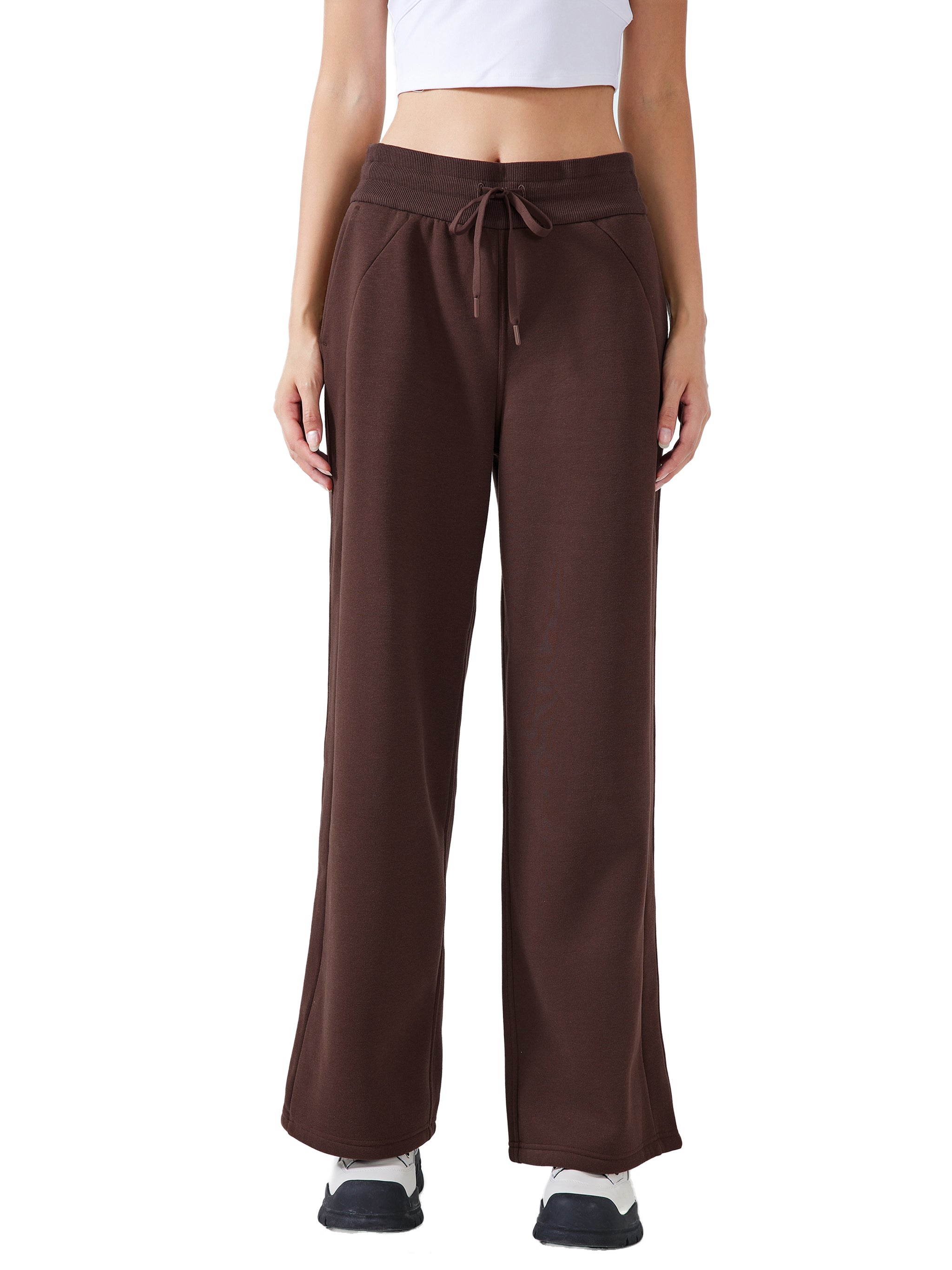 Mocha Drape Leg Pants
